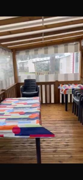 MH 477 CASITA 3 chambres 1 salle de bain dans camping 4 étoiles avec parc aquatique
