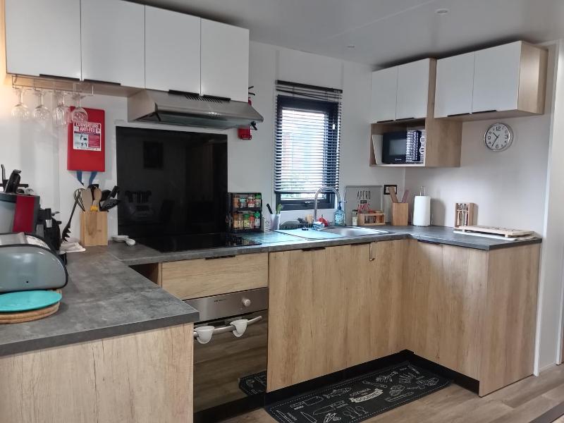 MH 558 SPACIOSA 2 chambres ET 1 salle de bain 45m2 2 terrasses avec vue sur foret dans camping 4étoiles