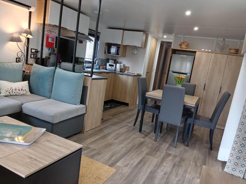 MH 558 SPACIOSA 2 chambres ET 1 salle de bain 45m2 2 terrasses avec vue sur foret dans camping 4étoiles