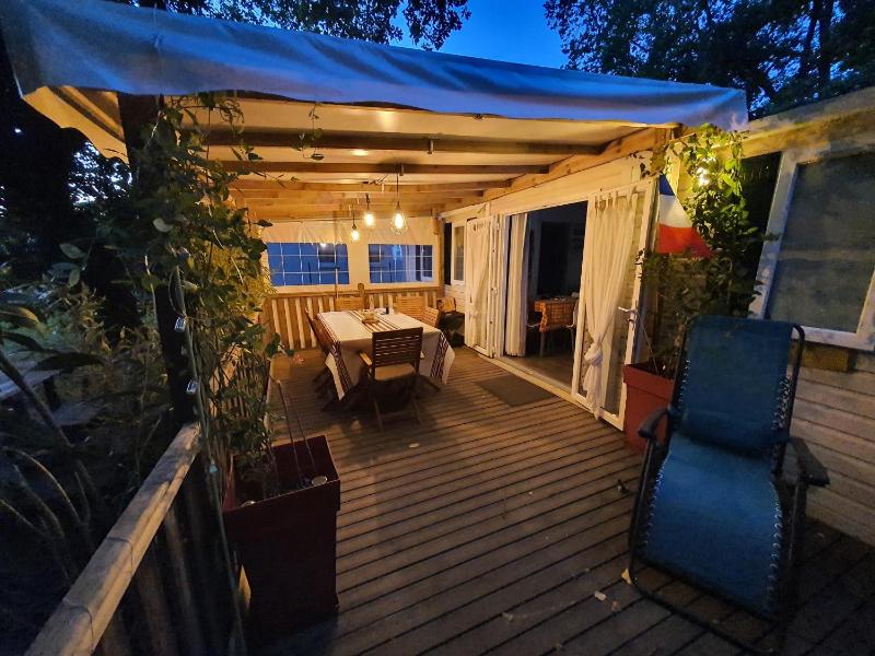 Mobil-home 3 chambres climatisé sur le domaine 4 étoiles Rivages des Landes