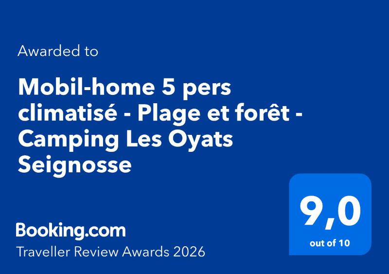 Mobil-home 5 pers climatisé - Plage et forêt - Camping Les Oyats Seignosse