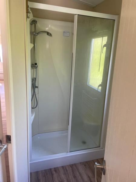 Mobil home au bord de la mer, vu sur la mer camping de la falaise à equihen plage