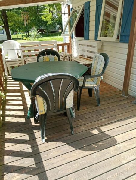 Mobil-home au camping de bairon