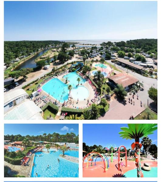 Mobil home camping Les ViVIERS Cap Ferret