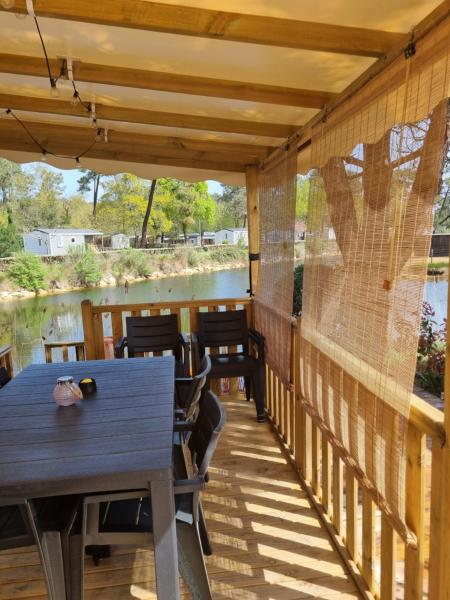 Mobil home camping Les ViVIERS Cap Ferret