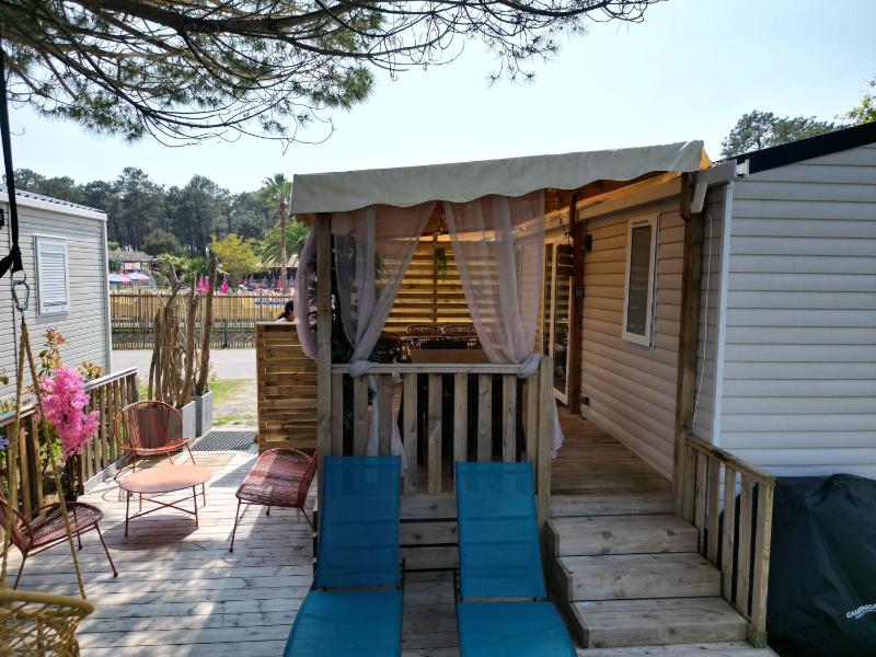 Mobil home camping Les ViVIERS Cap Ferret