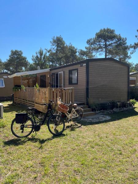 Mobil home climatisé très récent tout confort 6 personnes