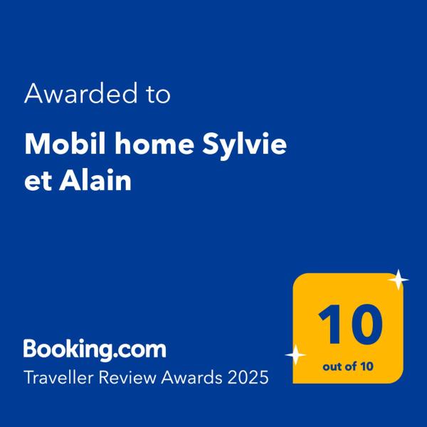 Mobil home Sylvie et Alain