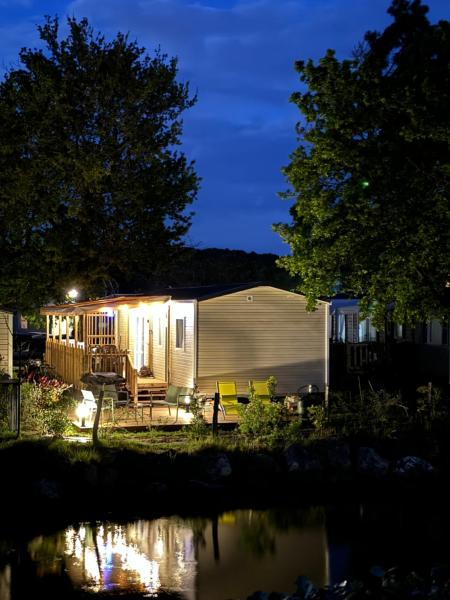 Mobil home tout confort Camping Les VIVIERS CAP FERRET