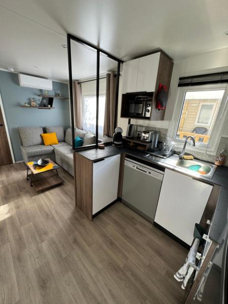 Mobil home tout confort Camping Les VIVIERS CAP FERRET