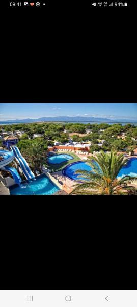 Mobil home tout confort canet plage