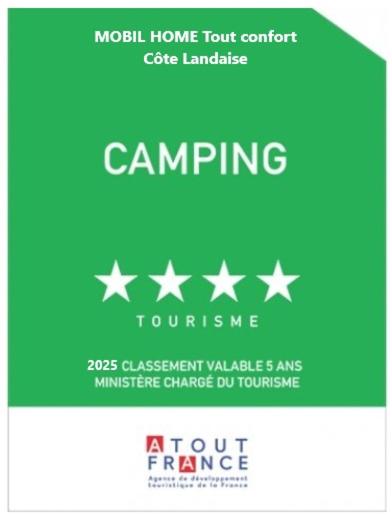 MOBIL HOME Tout confort - Côte Landaise