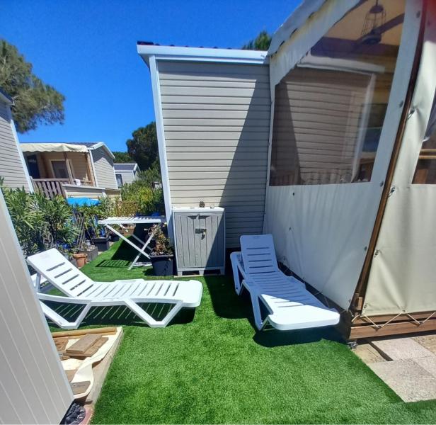 Mobil home tout équipé, Camping 4 Etoiles, plage à 100m