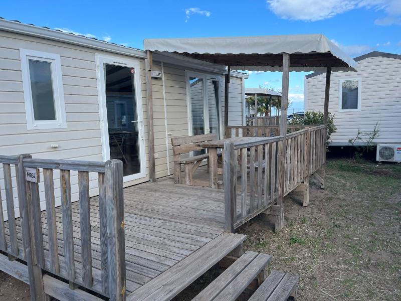 Mobil home vue mer camping Tohapi