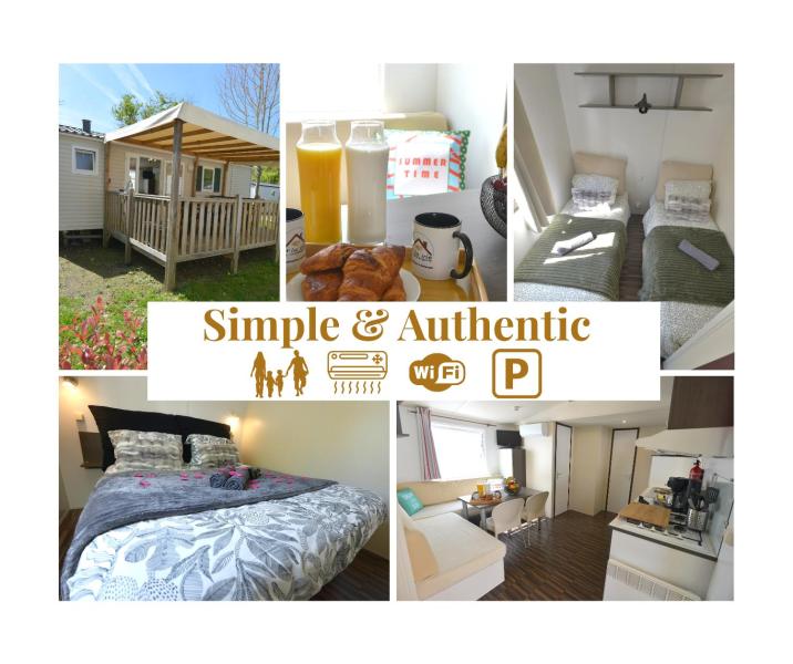Mobile Home dans Camping 4 étoiles