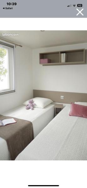 Mobilhome 6 et 4 places terrasses couvertes - Les Dunes de Contis