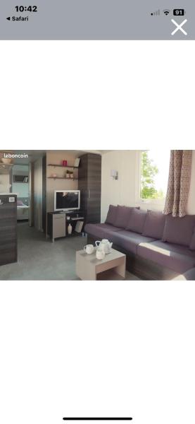 Mobilhome 6 et 4 places terrasses couvertes - Les Dunes de Contis