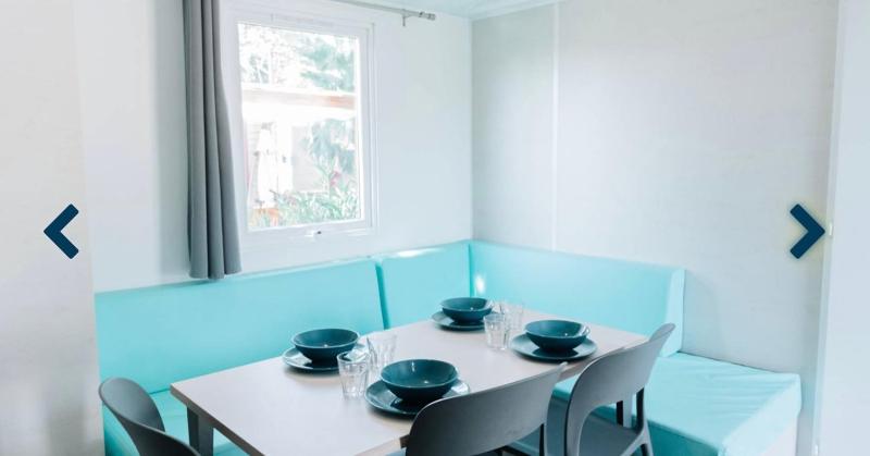 Mobilhome dans camping 4 étoiles