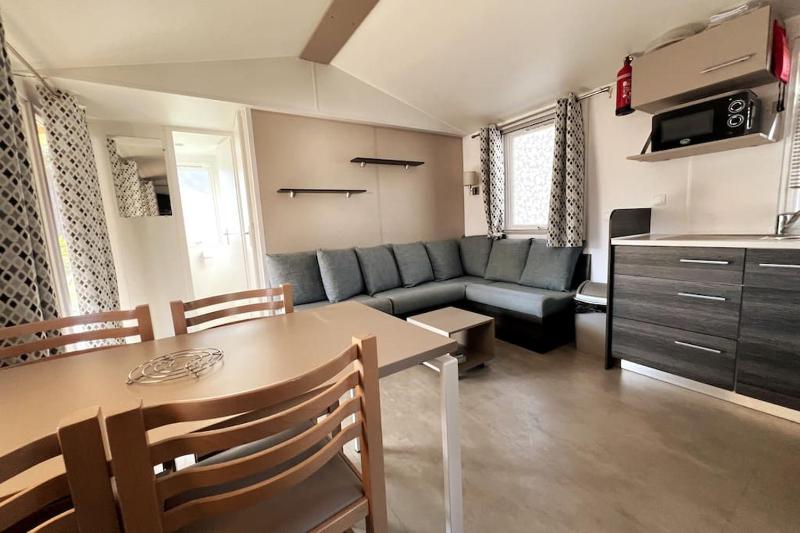 mobilhome grand confort 6 couchages Cap Ferret