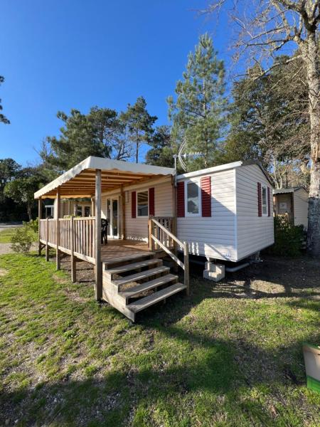 mobilhome grand confort 6 couchages Cap Ferret