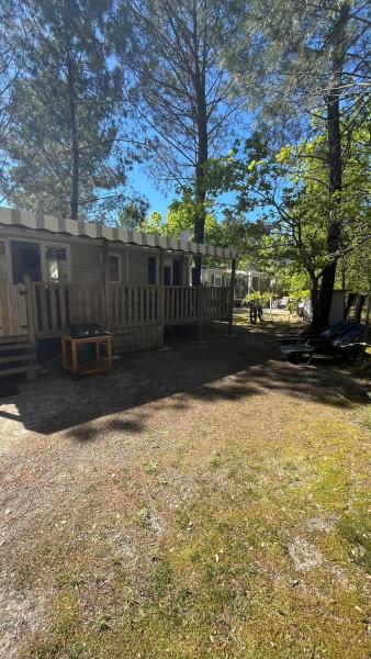Sbvacances Mobil Home 3ch 2sdb sur Magnifique emplacement avec vue sur la forêt des landes