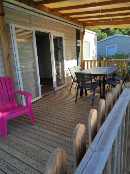 SOLEIL & PLAGE au CAMPING MAR ESTANG 4 ETOILES 3 chambres 2 salle de bain