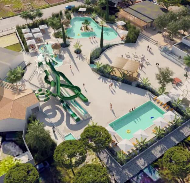 Spacieux mobilhome climatisé 4 P au GRAU du Roi en Camargue