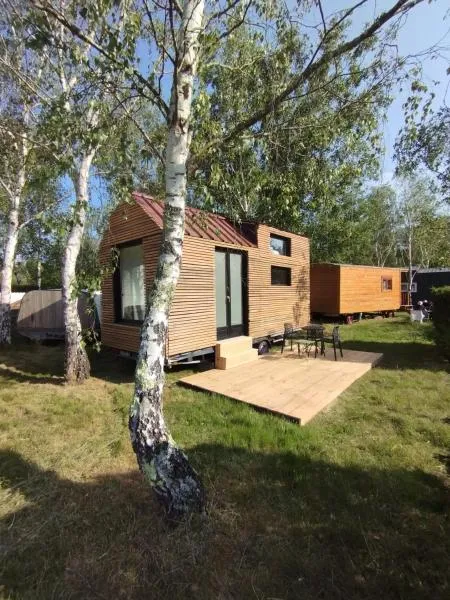 Tiny house rouge - natur'o medoc