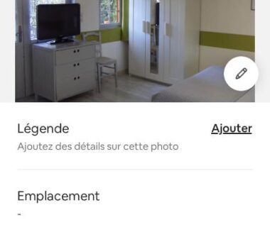 Coin salon avec télévision dans le chalet CHALET PISCINE JARDIN CLOTURE ANIMAUX Acceptés
