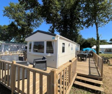 Charmant Mobil-home 3 chambres de Valérie et Hermann Camping 4 étoiles