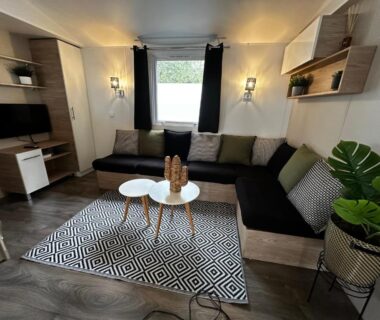 Grand Mobil Home Tout Confort pour 6 personnes – Camping Les Oyats 4 étoiles