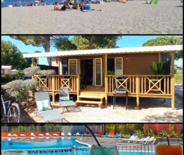 HappyMobilhome Argelès-sur-mer -plage à 500m- Camping 4 étoiles Del Mar
