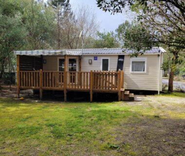 La Lette fleurie – Mobil home Spacieux climatisé 6-8 personnes tout équipé en camping 4 étoiles