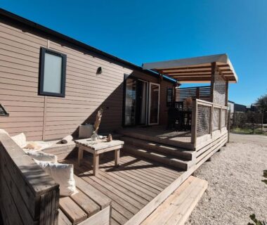 Le Cosy Mobil Home à 150m de la Plage Camping 5 etoiles Les Dunes Parc Aquatique