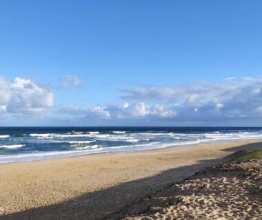 Plage et océan Atlantique au camping Les dunes de Contis océan atlantique