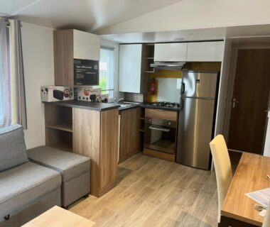 Terrasse et extérieur du mobil-home MH 305 3 chambres
