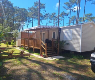 MH 535 Tout équipé 3 CHAMBRES 1 SDB dans camping 4 étoiles