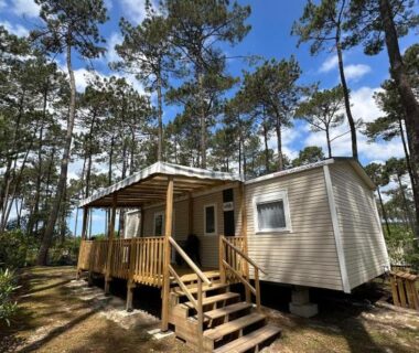 MH295 3chambres et 1 salle de bain de 40m2 dans camping 4 étoiles
