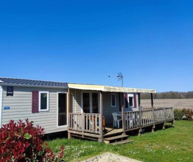 Mobil Home 342 – 3 chambres 2 sdb clim proche Beauval Châteaux de la Loire