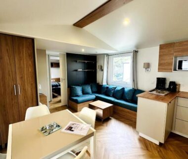 Mobil-home 6 personnes, Clim, Camping Mar Estang