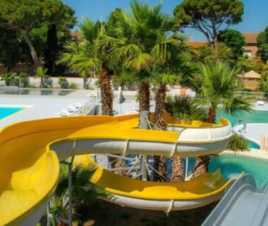 Mobil home 6 personnes confort Océan climatisé camping avec piscine Agde