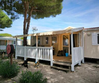 Mobil-home au Camping familial 4 étoiles Les Sables d’Or
