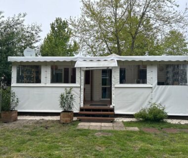 Mobil home camping Lalande Mimizan