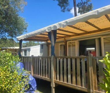 Mobil home camping les Viviers 8 personnes