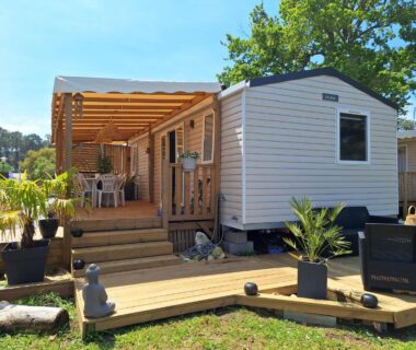 Mobil home camping luxe 4 étoiles