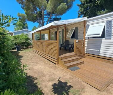 Mobile Home Climatisé 3 chambres à Narbonne Plage