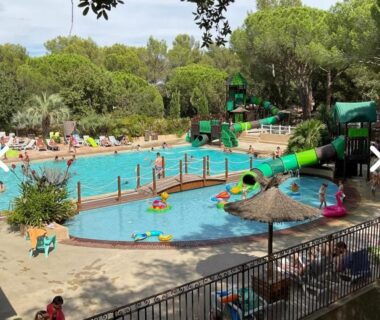 Mobile home 5-pers Camping Leï Suves-Côtes d’Azur-including airco