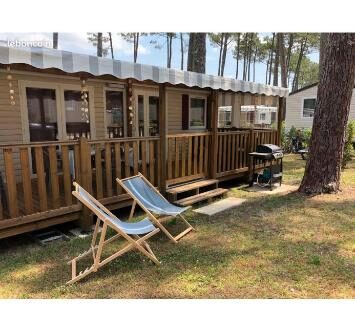 Mobilhome 6 et 4 places terrasses couvertes – Les Dunes de Contis