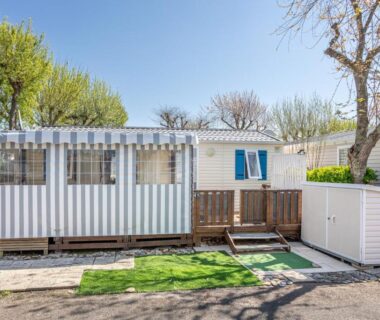 Mobilhome au calme – piscine