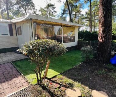Mobilhome climatisé, 6 personnes camping les embruns
